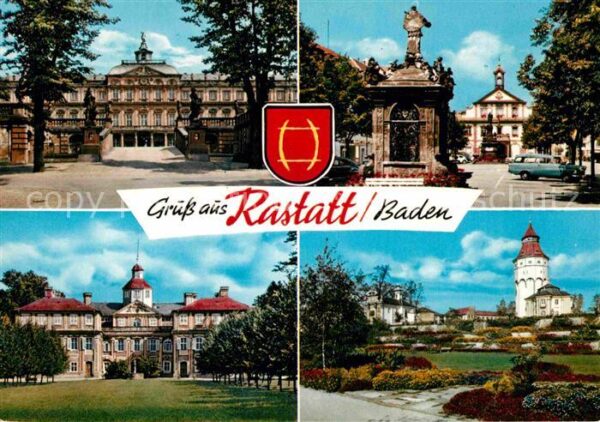 Rastatt Schloss Denkmal Parkanlagen Turm