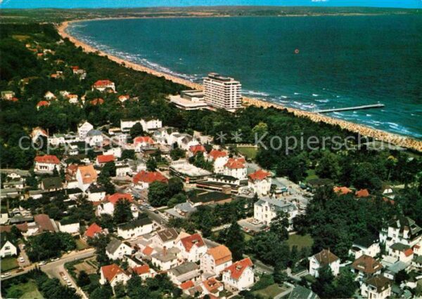Timmendorfer Strand Ostseeheilbad Fliegeraufnahme