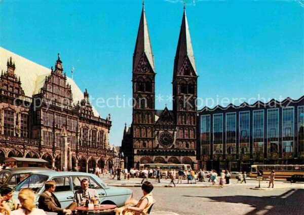 Bremen Marktplatz Rathaus Dom Parlament