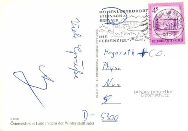 Gschnitz Tirol Wintersportplatz Gschnitztal Alpen – Bild 2