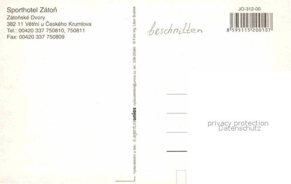Vetrni u Ceskeho Krumlova Sporthotel Zaton – Bild 2