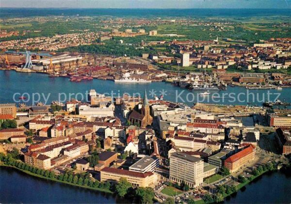 Kiel Innenstadt Werften Ostufer Landeshaupts