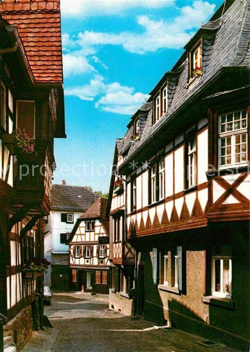 Kronberg Taunus Pferdstrasse Fachwerkhäuser Luftkurort