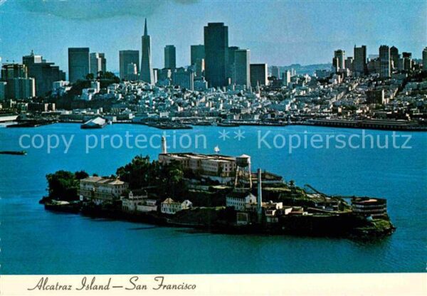 San Francisco California Alcatraz Island