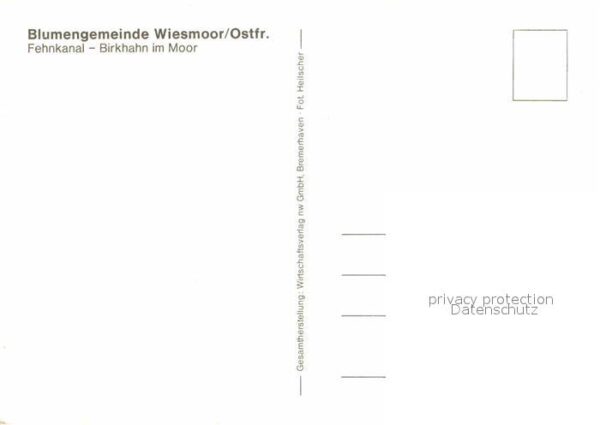 Wiesmoor Fehnkanal Zugbrücke Birkhahn im Moor – Bild 2