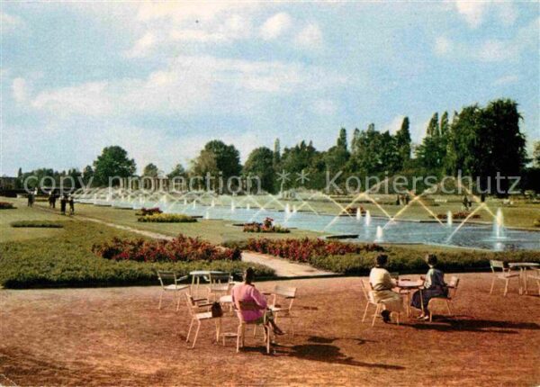 Duesseldorf Nordpark Wasserspiele