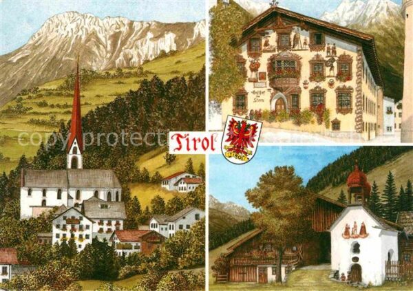 Oetz mit Tschirgant Gasthaus Renaissancemale