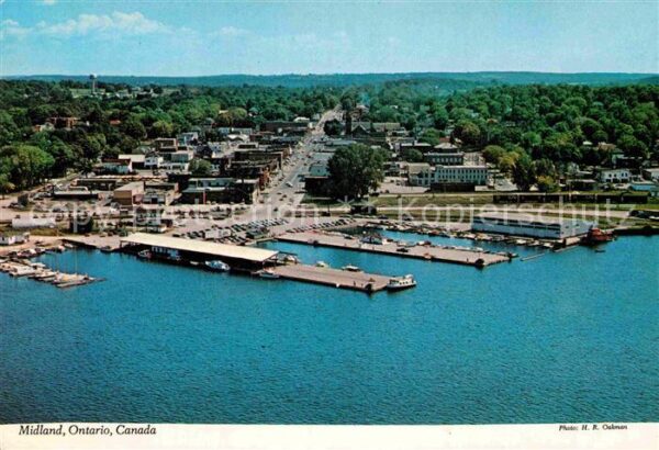 Midland Ontario Aerial view