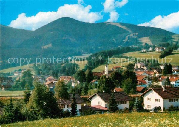 Bad Kohlgrub Panorama Blick zum Hörnle