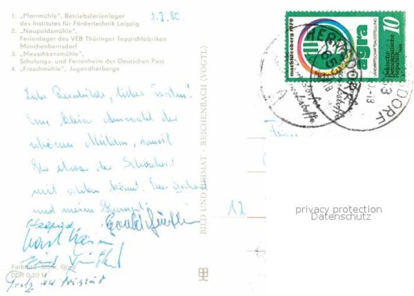 Muehltal Thueringen Pfarrmühle Ferienlager Naupoldsmühle Fe – Bild 2
