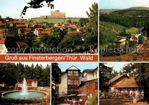 Finsterbergen FDGB Erholungsheim Wilhelm Pieck Leinag
