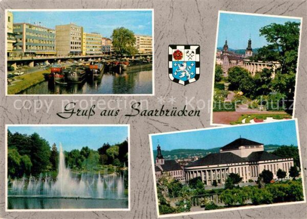 Saarbruecken Berliner Promenade Deutsch Französische