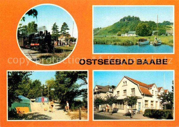 Baabe Ostseebad Ruegen Kleinbahn Dampflokomotive Moritzburg Ze