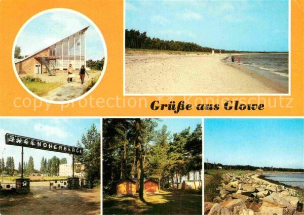 Glowe Ruegen HO Gaststätte Ostseeperle Strand Schaab