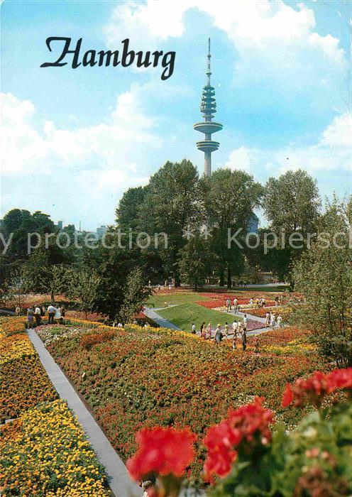 Hamburg Fernsehturm Michel Parkanlagen