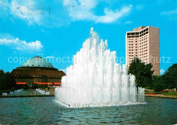 Hannover Stadthalle Parkhotel Wasserspiele