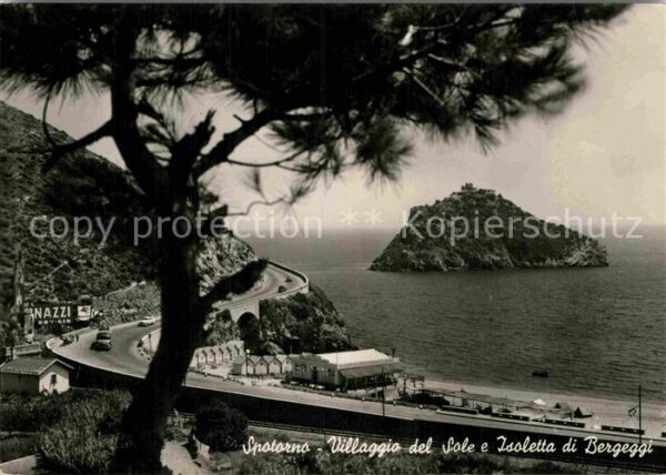 Spotorno Savona Liguria Villaggio del Sole e Isoletta di Bergeg