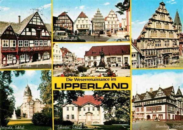 Detmold Weserrenaissance im Lipperland Sehenswü