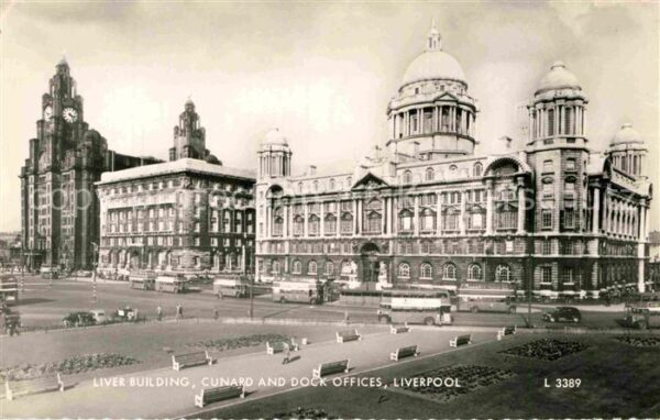 Liverpool Liver building cunard dock offices