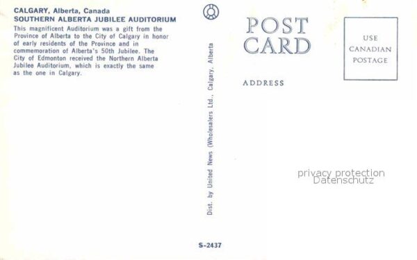 Calgary Southern Alberta Jubilee Auditorium – Bild 2