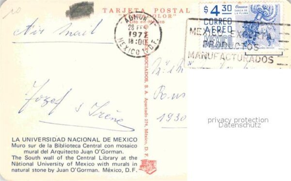 Mexico Universidad Nacional – Bild 2