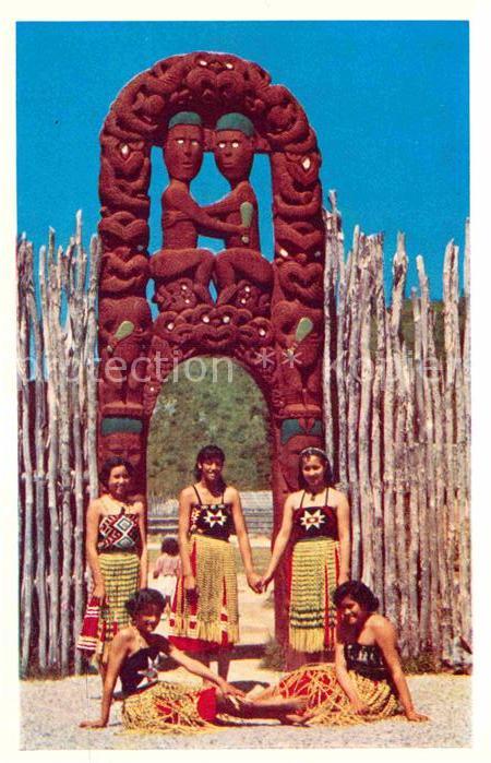 Rotorua Frauen Tracht