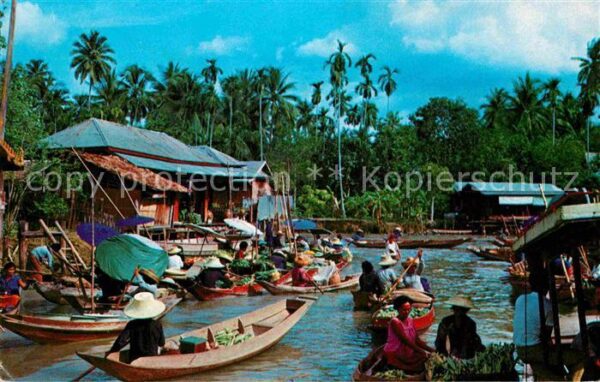 Thailand Floating Market