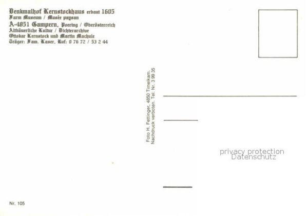 Gampern Denkmalhof Kernstockhaus – Bild 2