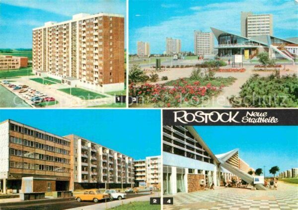 Rostock Neue Stadtteile Evershagen Lütten