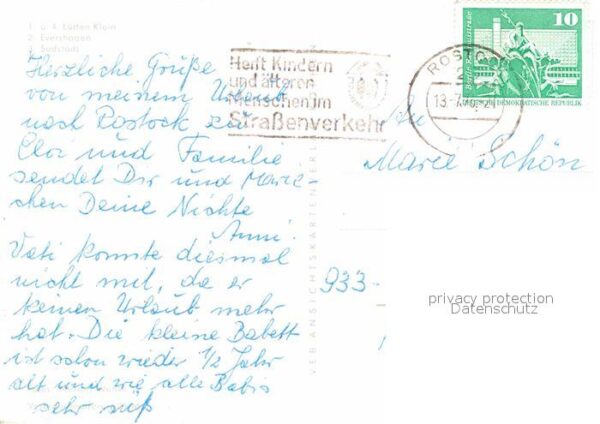 Rostock Neue Stadtteile Evershagen Lütten – Bild 2