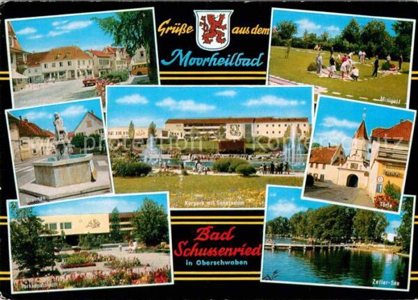 Bad Schussenried Brunnen Minigolf Zellersee Törle Kurpar