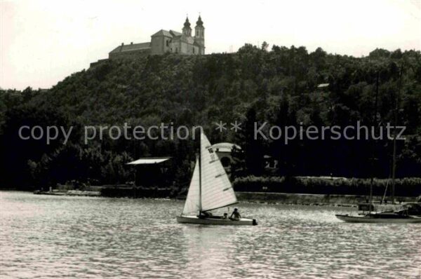 Tihany Abteikirche Segelboot