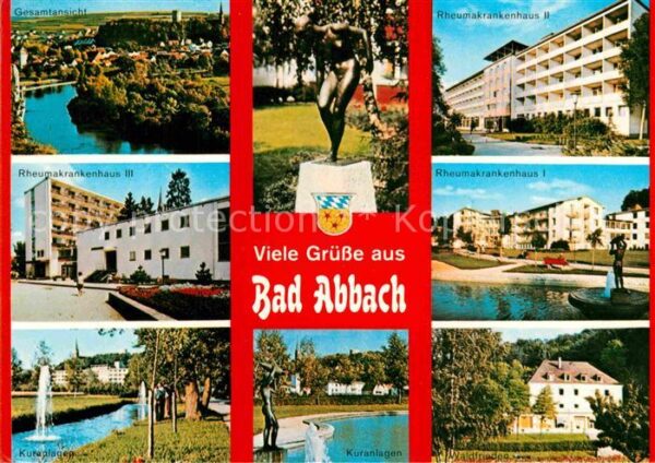 Bad Abbach Rheumakrankenhaus I II III Kuranlagen