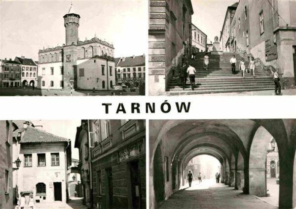 Tarnow Opolski Tarnau Schloss Rathaus Stadtansichten