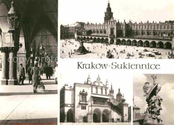 Krakau Krakow Residenz Denkmal