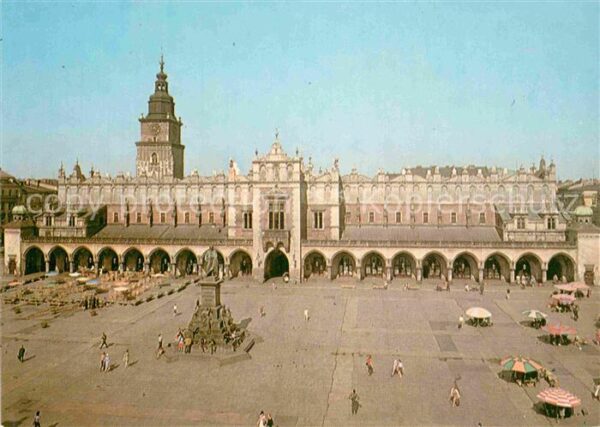 Krakow Krakau Residenzschloss Marktplatz Denkmal
