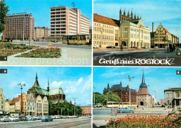 Rostock Interhotel Warnow Haus der Schiffahrt M