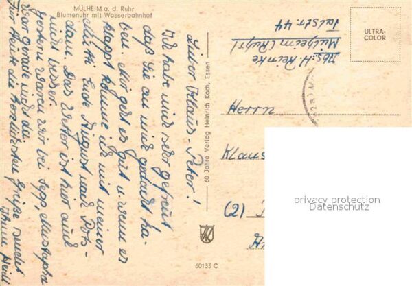 Muelheim Ruhr Blumenuhr Wasserbahnhof – Bild 2