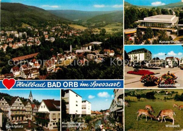 Orb Bad Salinenplatz Marktplatz Kurmittelhaus