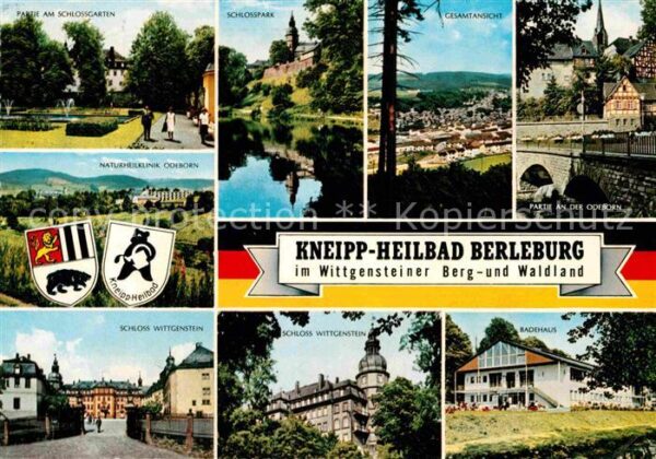 Berleburg Bad Schlossgarten Schlosspark Badehaus