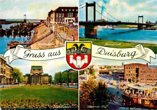 Duisburg Ruhr Rheinbrücke Theater