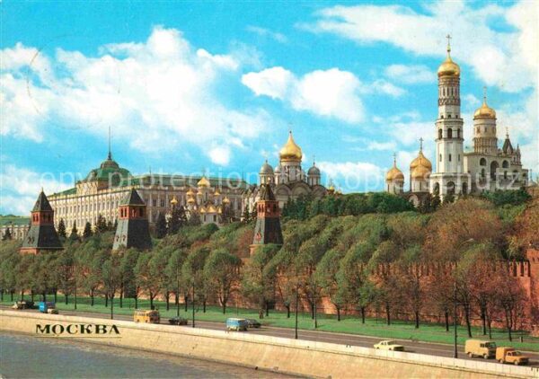 Moskau Moscou Kreml