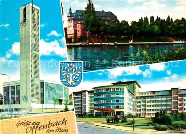 Offenbach Main Markus Kirche Schloss