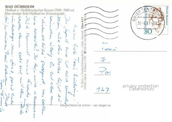 Bad Duerrheim Parkanlagen Kurklinik – Bild 2