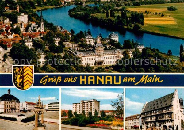 Hanau Main Schloss Stadtansichten