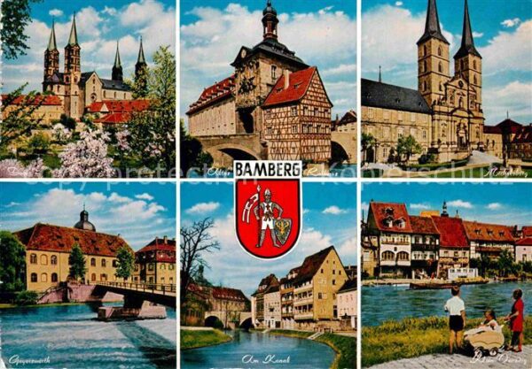 Bamberg Dom Moritzburg Rathaus Kanal Klein Vene