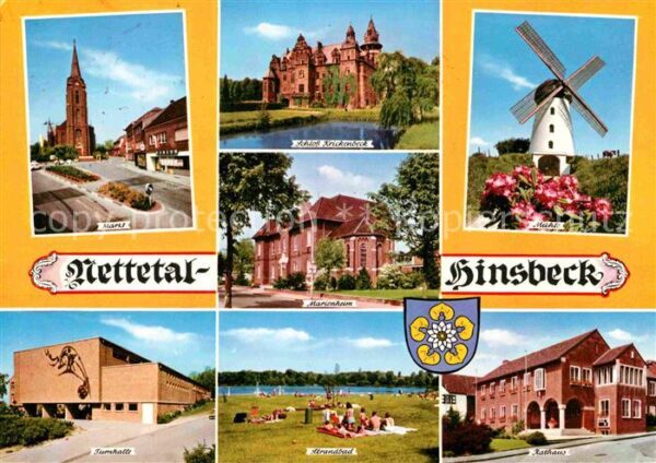 Hinsbeck Markt Turnhalle Strandbad Marienheim Ra
