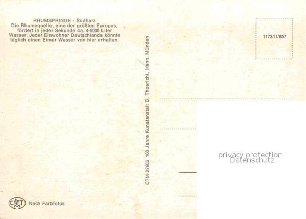 Rhumspringe Rhumquelle – Bild 2