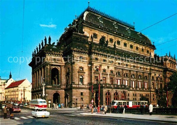 Praha Prahy Prague Nationaltheater
