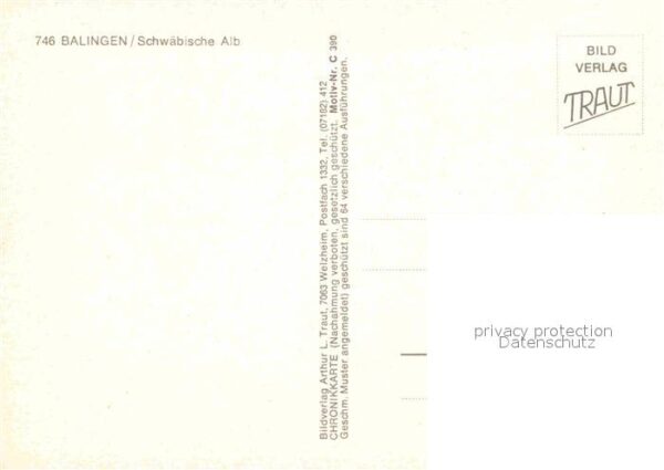 Balingen Stadtkirche Friedrichstraße Schnitzwerk – Bild 2